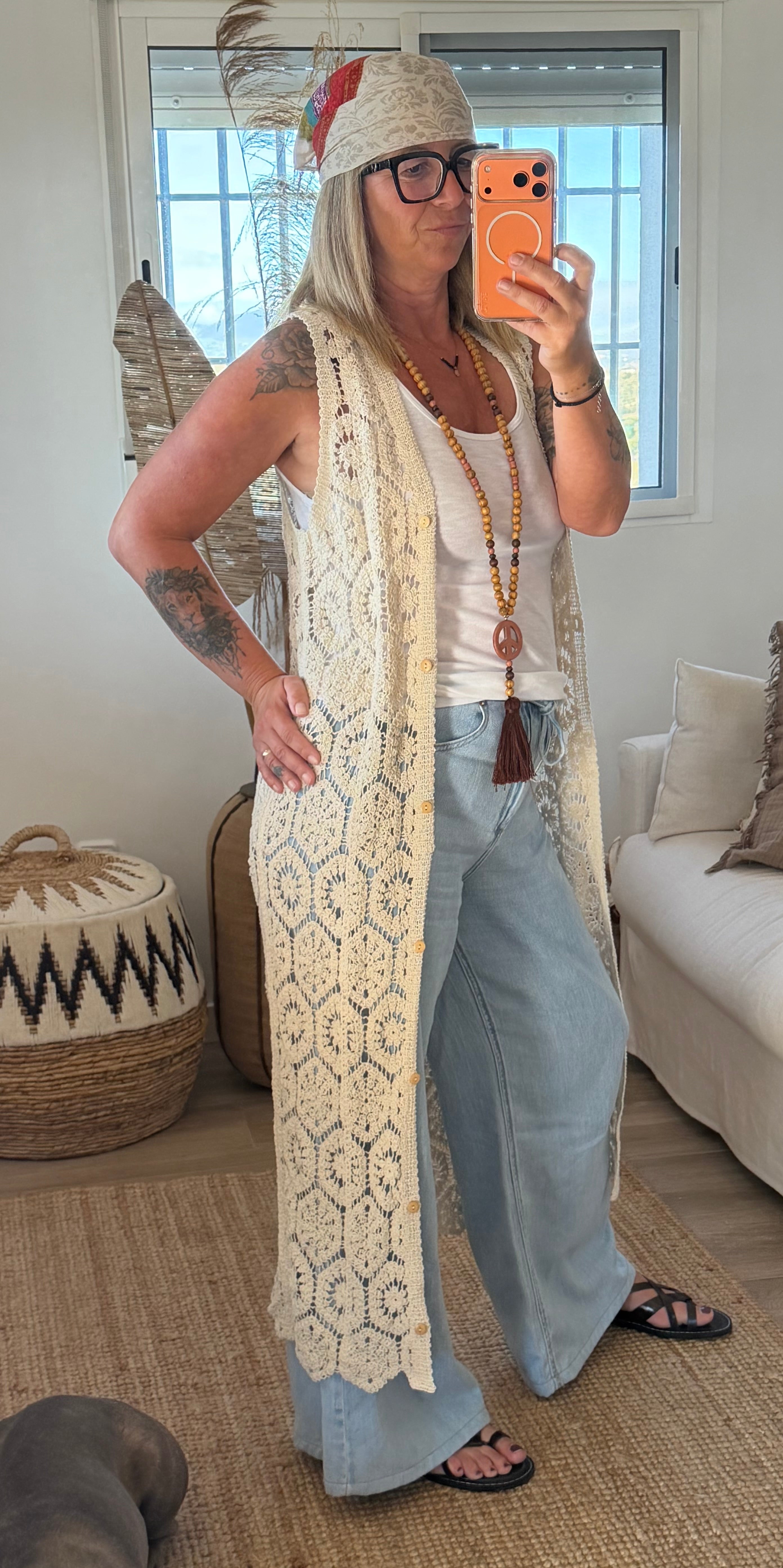 Gilet Crochet Bohème ☮️