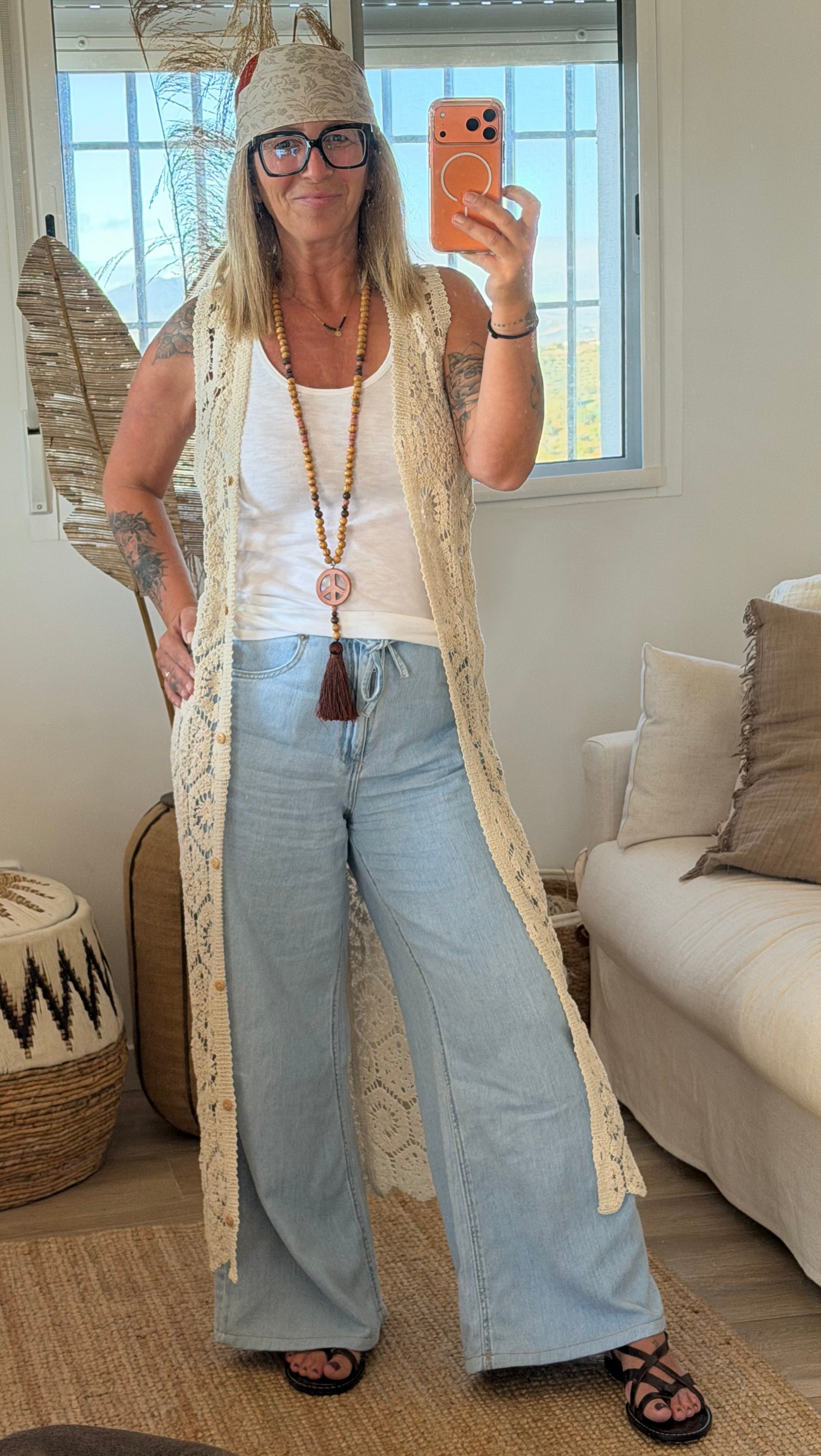 Gilet Crochet Bohème ☮️