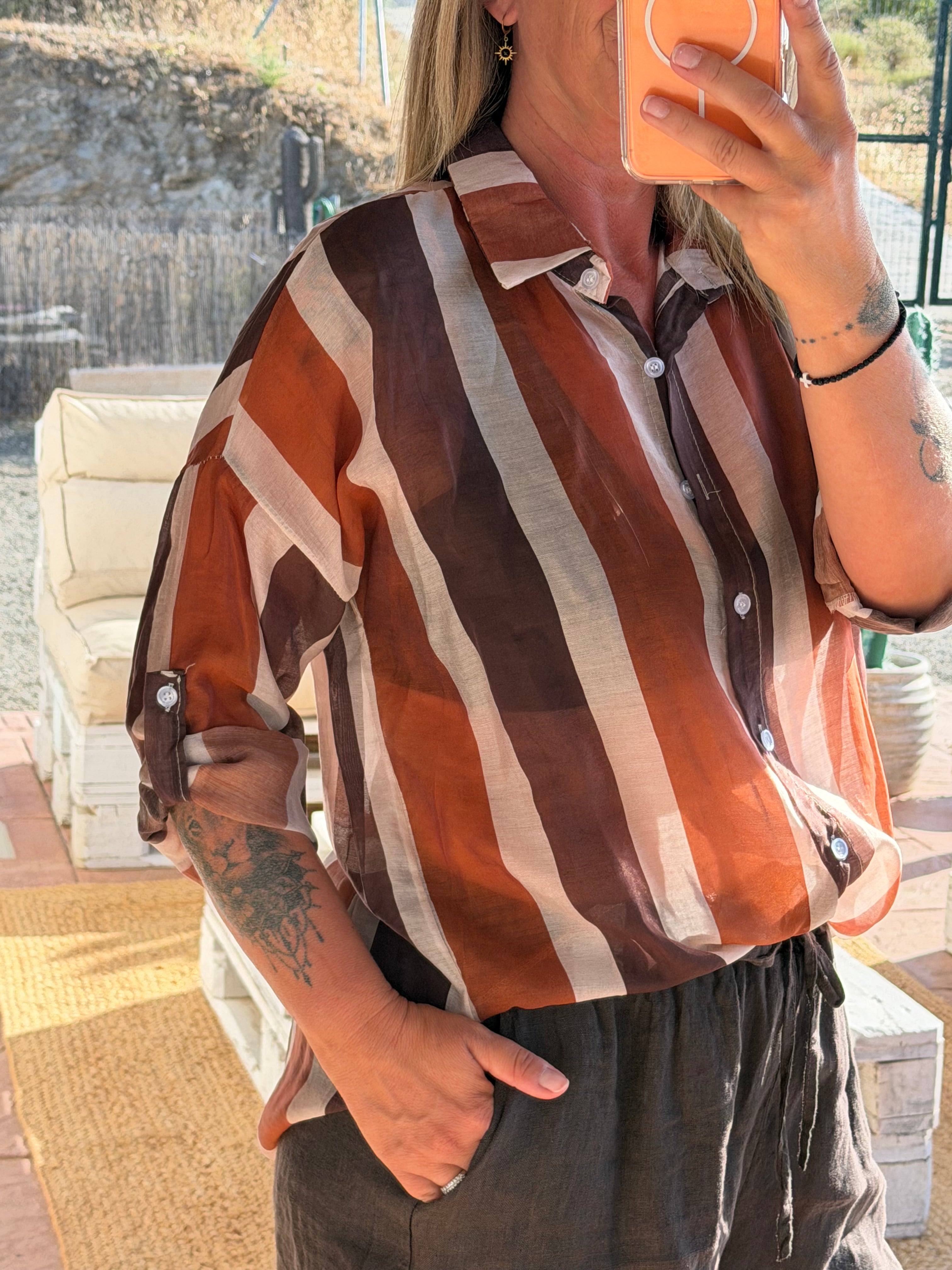 Chemise Terracotta🌿