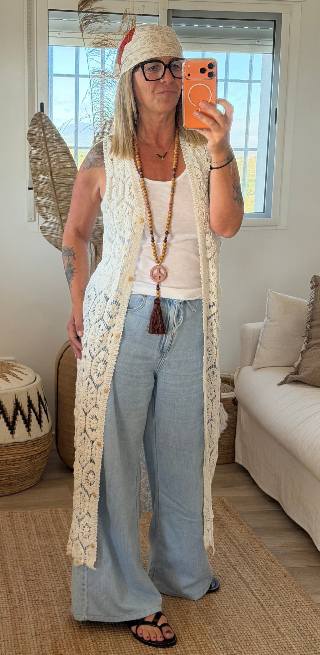Gilet Crochet Bohème ☮️