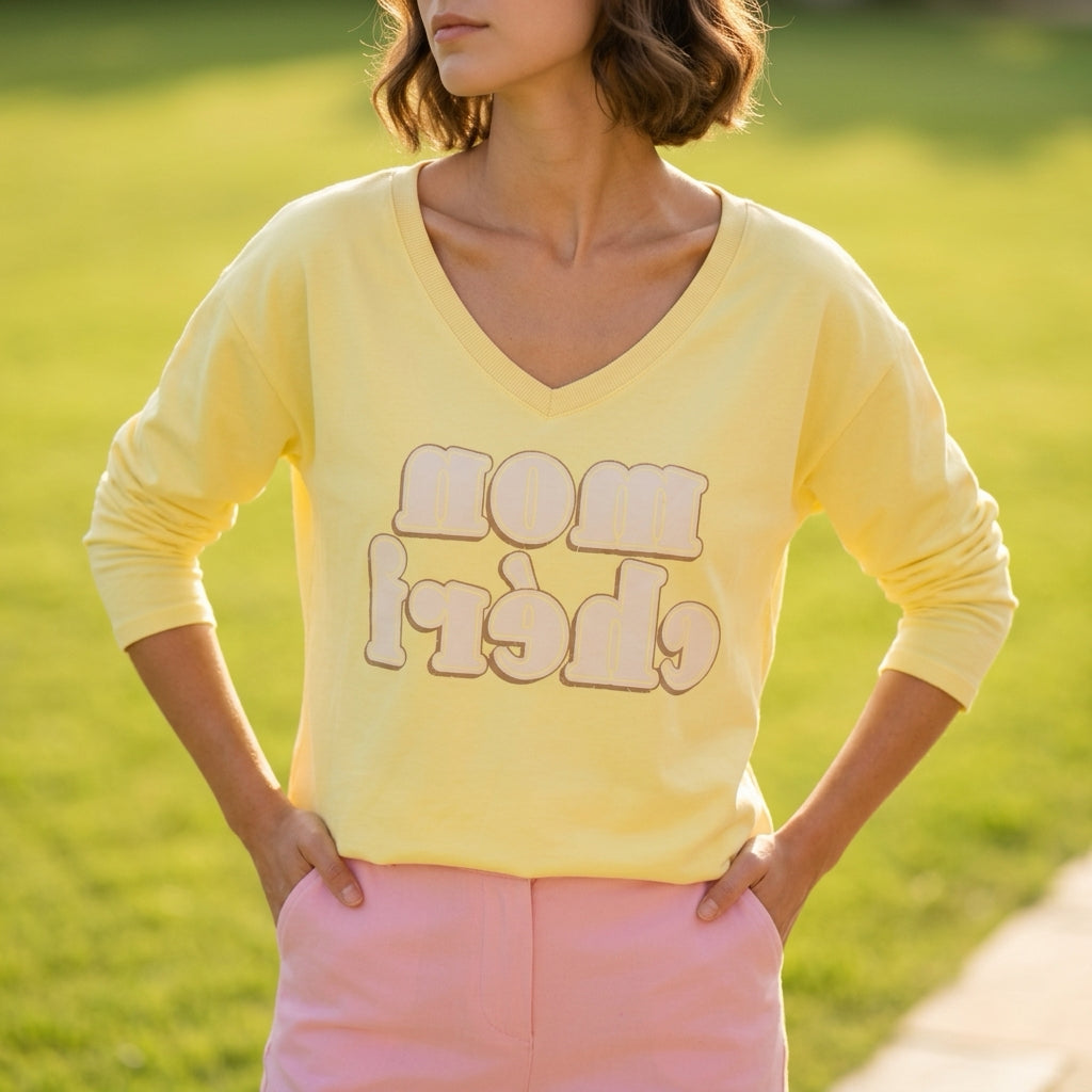 Sweat Mon Chéri - coton & style cosy