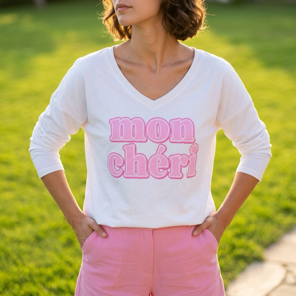 Sweat Mon Chéri - coton & style cosy