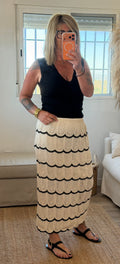 Jupe crochet bohème