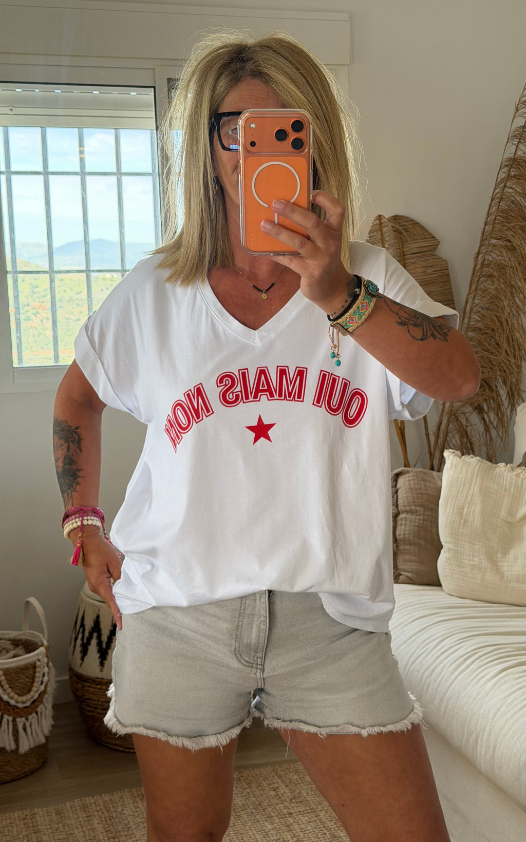 T-shirt : OUI MAIS NON