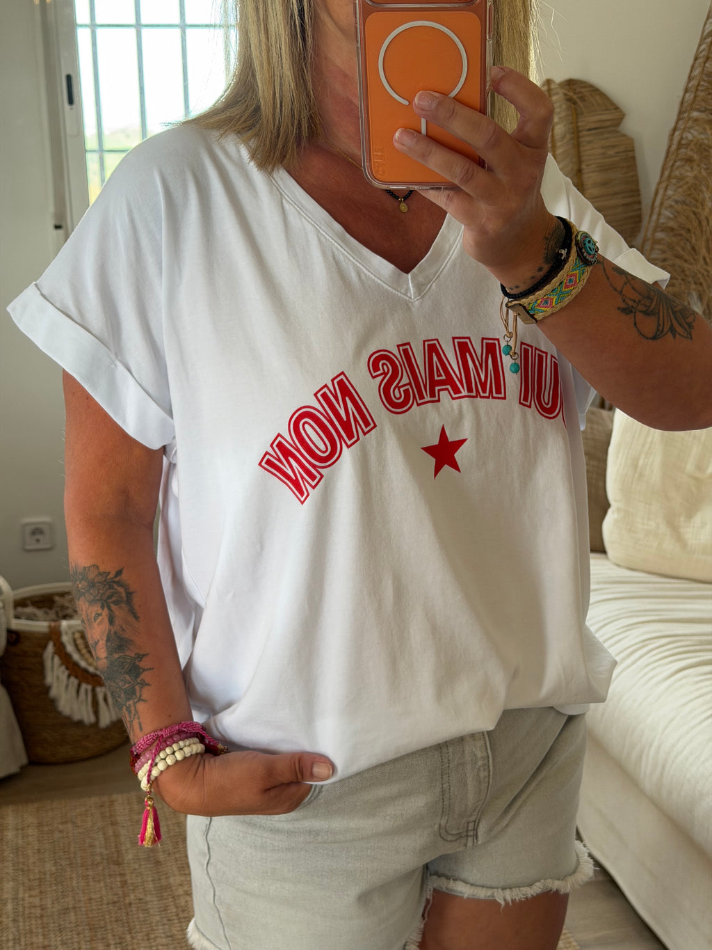 T-shirt : OUI MAIS NON
