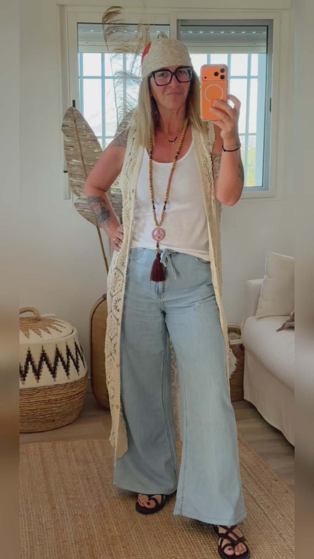 Gilet Crochet Bohème ☮️